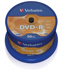 DVD000025VE - DVD-R Verbatim spindle cf.50 - 