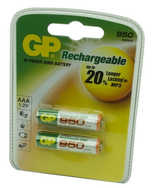 BAT000102RI - Batterie Mini stilo ricaricabili 'AAA' Cf.4 - 
