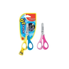 FOR000011MA - Forbici per mancini manico plastificato - 
