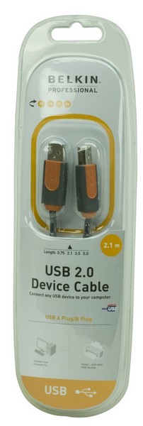 MEM000012CA - Cavo USB A/B M/M 2.1 mt - 