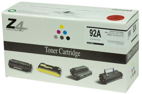 TOC000022HP - Toner HP C4092A Compatibile - 