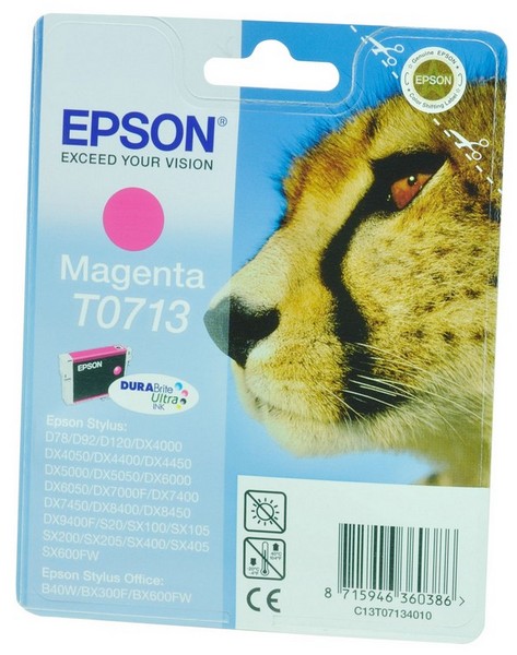 TON000552EP - Toner Epson T0713 Magenta - 