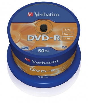 DVD-R Verbatim spindle cf.50