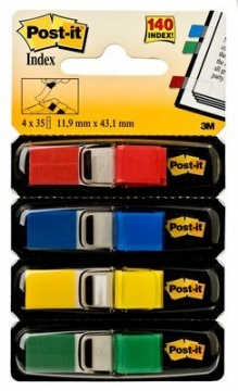 Post-it 3M INDEX - Kit da quattro colori